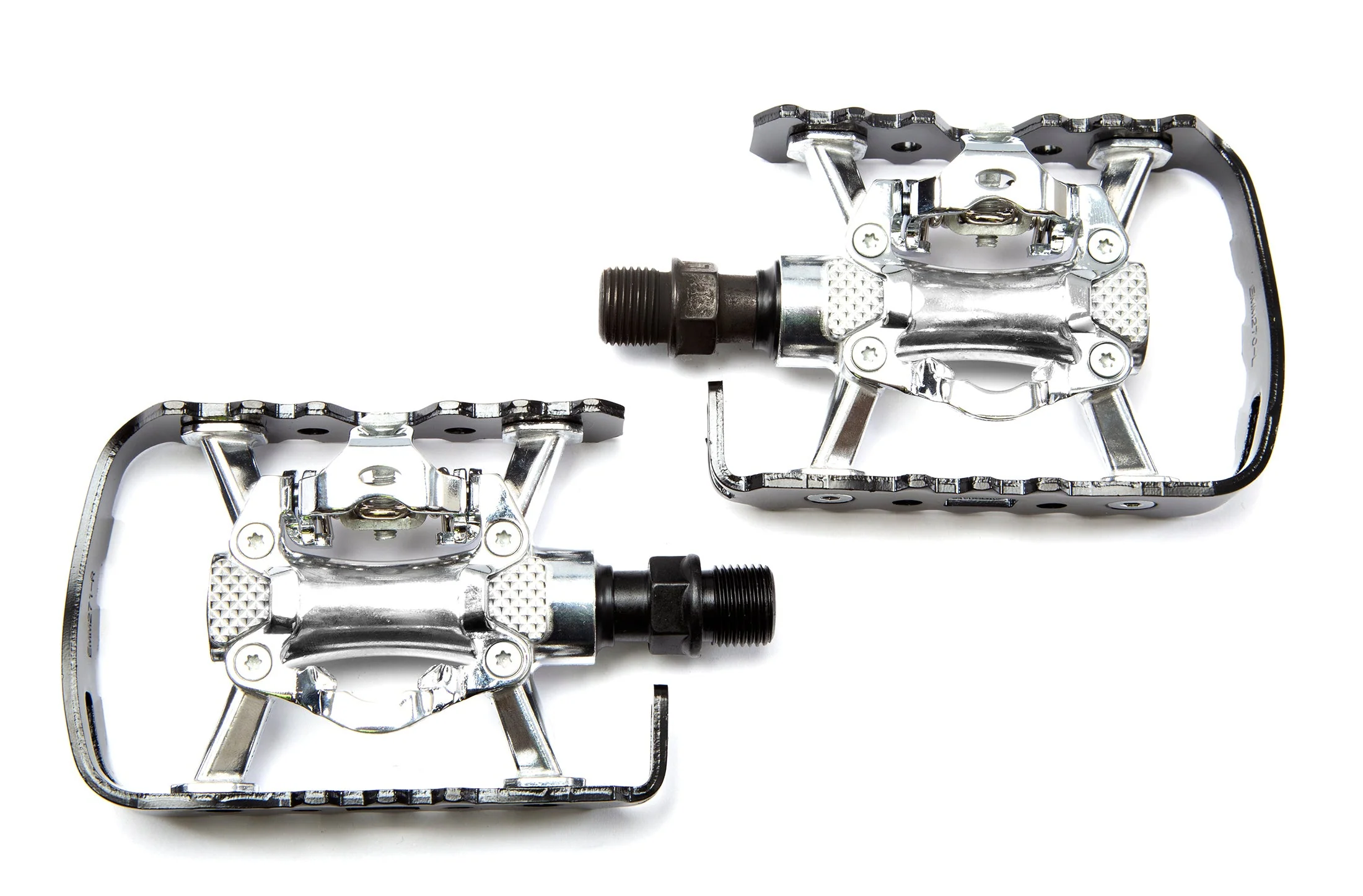Jobsworth Single Side Clipless SPD-Style Pedals With Cleats - Image 3