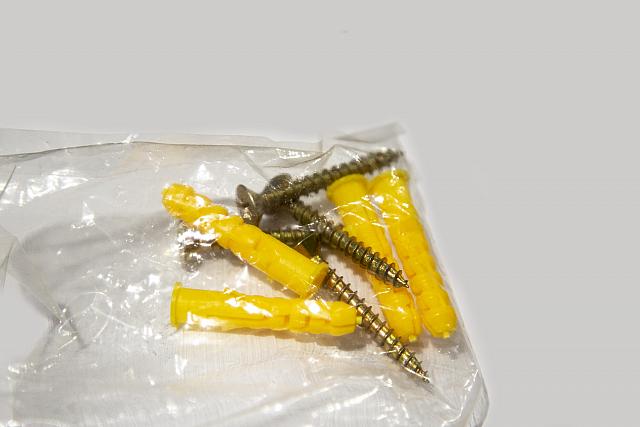 Jobsworth Steel Wall Mounted Bike Hanger Fixing Kit