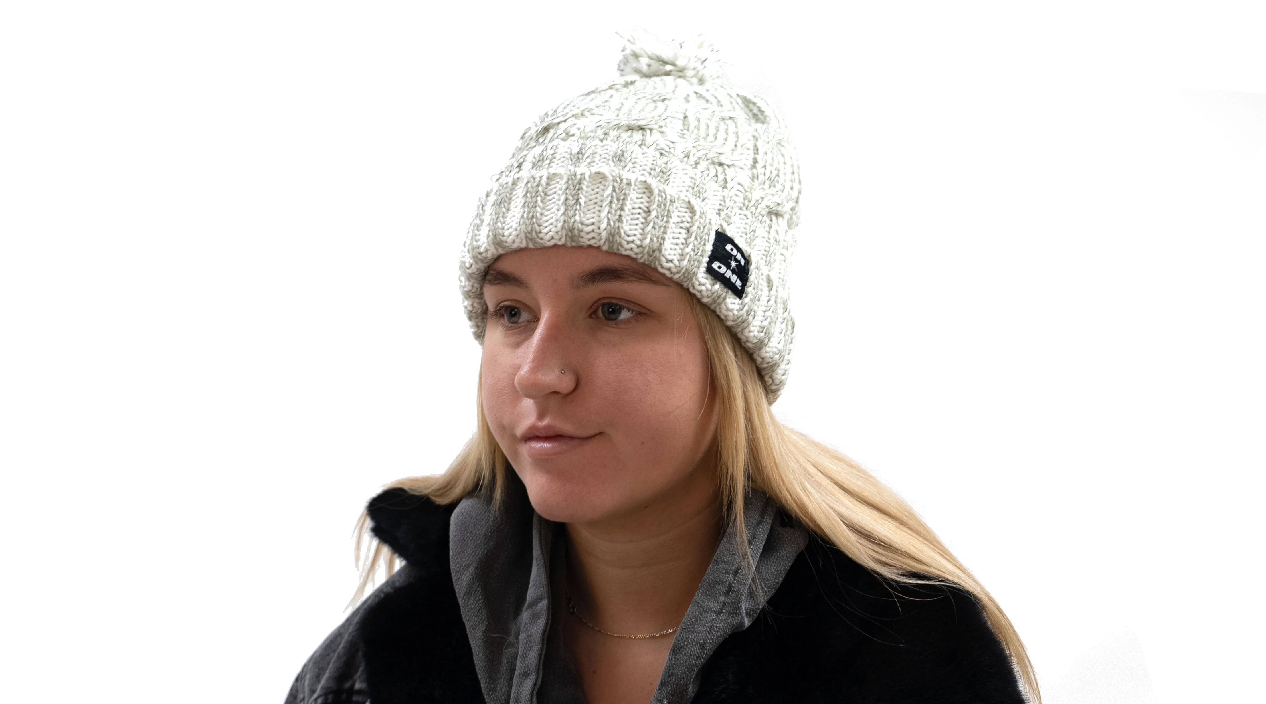 On-One Reflective Bobble Beanie - Image 3