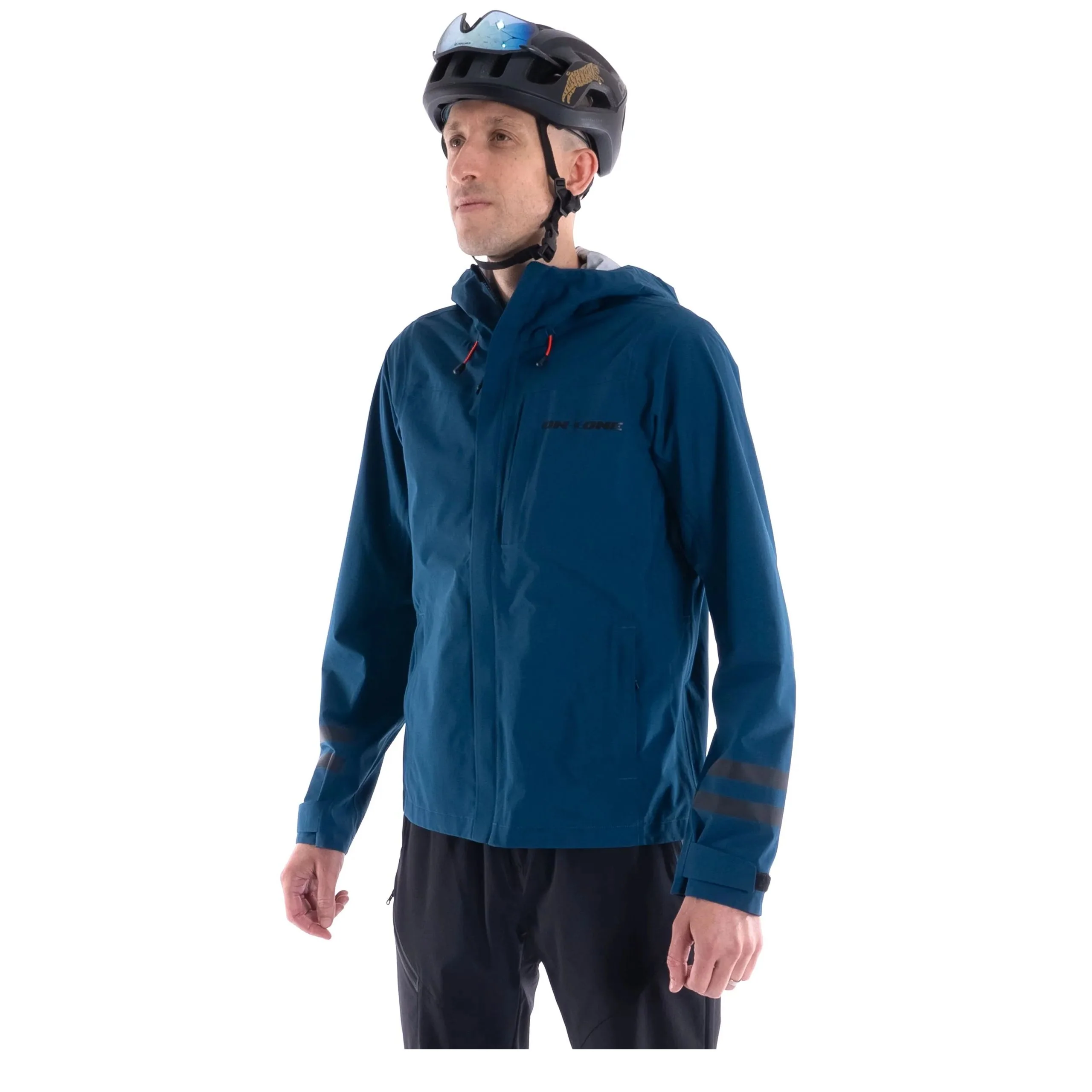 On-One Waterproof MTB Jacket Blue - Image 5