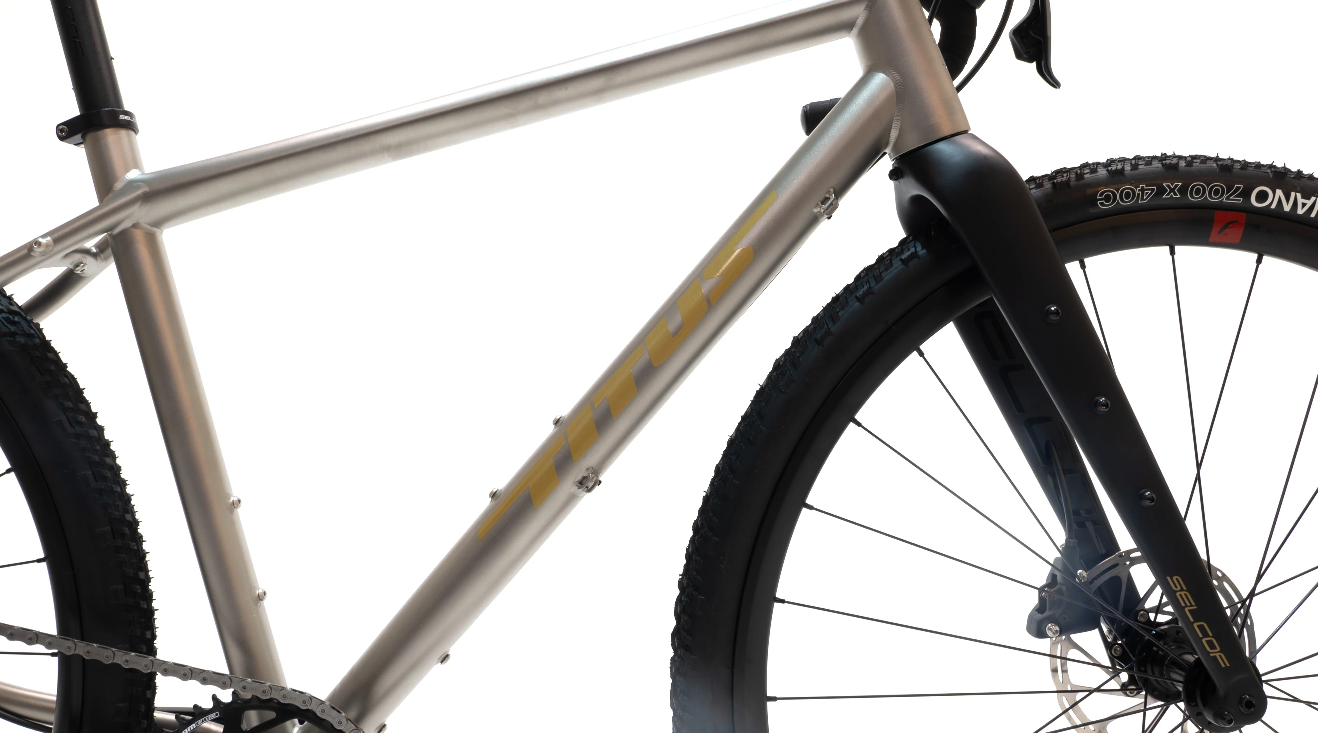Titus Goldrush SRAM Apex XPLR Titanium Gravel Bike - Image 6